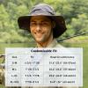 imageOversize XL XXL Large Wide Brim Waterproof UPF 50 Bucket Sun Summer Travel Fishing Hiking Fisherman Hat Detachable Chin000702army Green