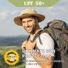 imageOversized XL XXL Waterproof Sun Hat for Big Heads Mesh Bucket Hat Wide Brim Adjustable Packable Hiking Beach FishingKhaki