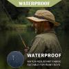 imageOversized XL XXL Waterproof Sun Hat for Big Heads Mesh Bucket Hat Wide Brim Adjustable Packable Hiking Beach FishingKhaki