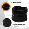 imageTOPEX LXLXXL Waterproof Beanie Fleece Lined Hat for AllWeather Winter WarmBlack Set Waterproof