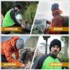 imageTOPEX LXLXXL Waterproof Beanie Fleece Lined Hat for AllWeather Winter WarmBlack Waterproof