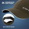 imageTOPEX Oversize XL XXL XXXL Baseball Cap Waterproof Running Hat for Extra Large Heads MenArmy Green