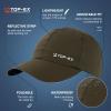 imageTOPEX Oversize XL XXL XXXL Baseball Cap Waterproof Running Hat for Extra Large Heads MenArmy Green