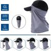 imageTOPEX Oversize XL XXL XXXL Baseball Cap Waterproof Running Hat for Extra Large Heads MenBlackneck Flap