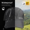 imageTOPEX Oversize XL XXL XXXL Baseball Cap Waterproof Running Hat for Extra Large Heads MenBlackneck Flap