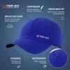 imageTOPEX Oversize XL XXL XXXL Baseball Cap Waterproof Running Hat for Extra Large Heads MenBlue