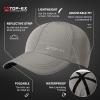 imageTOPEX Oversize XL XXL XXXL Baseball Cap Waterproof Running Hat for Extra Large Heads MenGrey