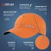 imageTOPEX Oversize XL XXL XXXL Baseball Cap Waterproof Running Hat for Extra Large Heads MenOrange