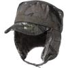 imageTOPEX Oversized XLXXL Unisex Winter Trapper Military Hat Faux Fur Earflaps Baseball Cap Quilted LinedCamogreen