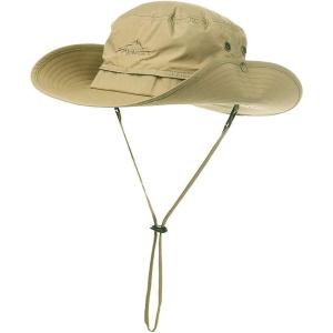 imageOversize XL XXL Large Wide Brim Waterproof UPF 50 Bucket Sun Summer Travel Fishing Hiking Fisherman Hat Detachable Chin000702khaki