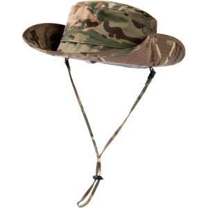 imageOversize XL XXL Large Wide Brim Waterproof UPF 50 Bucket Sun Summer Travel Fishing Hiking Fisherman Hat Detachable Chin00702camo Army Green