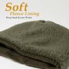 imageTOPEX Oversized XXL Winter Mens Slouchy Beanie Long Skull Knitted Stocking Hat Cap Warm Lined Big Head94608army Green