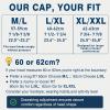 imageOversized XL XXL Natural Linen Flat Cap Lightweight 8 Panel Summer Cooling EcoFriendly Newsboy Hat Golf OutdoorBlack