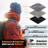 imageTOPEX 50 Merino Wool Waterproof Fleece Lined Gifts LED Rechargeable Oversized XL XXL Beanies Hats UnisexTe95577ledgrey