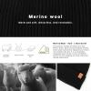 imageTOPEX Oversized M L XL XXL 100 Merino Wool Beanie with Fleece Lining Cold Weather Winter Hat Big HeadTe94586navy Blue