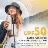 imageTOPEX Ponytail S M L XL UPF50 Sun UV Protection Packable Bucket Hats for Women Hiking Fishing96566black