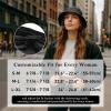 imageTOPEX Ponytail S M L XL UPF50 Sun UV Protection Packable Bucket Hats for Women Hiking Fishing96566black
