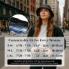 imageTOPEX Ponytail S M L XL UPF50 Sun UV Protection Packable Bucket Hats for Women Hiking Fishing96566denim Blue