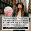 imageTOPEX Ponytail S M L XL UPF50 Sun UV Protection Packable Bucket Hats for Women Hiking Fishing96566pink