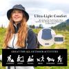 imageTOPEX Ponytail S M L XL UPF50 Sun UV Protection Packable Bucket Hats for Women Hiking Fishing96566pink