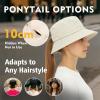 imageTOPEX Ponytail S M L XL UPF50 Sun UV Protection Packable Bucket Hats for Women Hiking Fishing96566pink