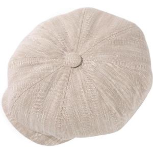 imageOversized XL XXL Natural Linen Flat Cap Lightweight 8 Panel Summer Cooling EcoFriendly Newsboy Hat Golf OutdoorBeige Herringbone
