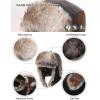 imageComhats Large XL Trapper Trooper Hunting Warm Ear Flap Russian Ushanka Winter Ski Cold Weather Bomber Hats for Men67191armygreen