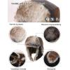 imageComhats Large XL Trapper Trooper Hunting Warm Ear Flap Russian Ushanka Winter Ski Cold Weather Bomber Hats for Men67191black2
