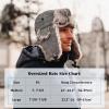 imageComhats Large XL Trapper Trooper Hunting Warm Ear Flap Russian Ushanka Winter Ski Cold Weather Bomber Hats for Men89098coffee