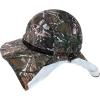 imageOversized XL XXL Mens Sun Hat Big Head Neck Flap Shade Waterproof UPF50 Wide Brim Hat Fishing Safari HikingCamo