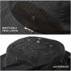imageOversized XL XXL Mens Waterproof UPF50 Golf Bucket Sun Hats Big Head Boonie Safari Wide Brim FishingBlack