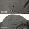 imageOversized XL XXL Mens Waterproof UPF50 Golf Bucket Sun Hats Big Head Boonie Safari Wide Brim FishingDark Grey