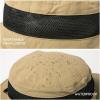 imageOversized XL XXL Mens Waterproof UPF50 Golf Bucket Sun Hats Big Head Boonie Safari Wide Brim FishingKhaki3brim