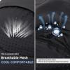imageTOPEX Breathable Oversized XL XXL Waterproof UPF50 UV Protection Packable Fishing Sun Hats for Men Chin Strap96562black