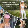 imageTOPEX Cooling UV 50 High Ponytail Baseball Cap for Women  Most Women Start with SM  Breathable for Running Golf SportsBlackwhite
