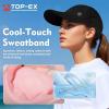 imageTOPEX Cooling UV 50 High Ponytail Baseball Cap for Women  Most Women Start with SM  Breathable for Running Golf SportsWhiteblack