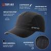 imageTOPEX LXLXXL 5Panel WaterResistant Baseball Performance Cap Running Golf554black