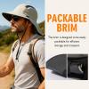 imageTOPEX MLXLXXL Unisex Mens Sun Hat with Neck Flap Sunglass Lock UPF 50 Wide Brim Fishing Hats Waterproof ampamp PackableDark Grey