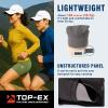 imageTOPEX Oversized XL XXL Unstructured Running Breathable Mesh Quick Dry Waterproof Cooling Sweatband Baseball Caps Mens95556dark Grey