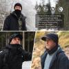 imageTOPEX Oversized XL XXL Winter 2 Piece Wool Knitted Hat ampamp Scarf Set For Men Visor Beanie Ear Flap Fleece Lined Cold WeatherTe69311navy