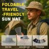 imageTOPEX Waterproof Rain XL XXL Large Size Oversized Mens Sun Hats Fishing Bucket Boonie Beach UV Protection Wide BrimTe00702light Grey