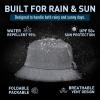 imageTOPEX XL XXL Oversized Bucket Rain Hats Summer Waterproof Golf Safari UV Protection UPF 50Te92557grey