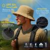 imageTOPEX XL XXL Oversized Bucket Rain Hats Summer Waterproof Golf Safari UV Protection UPF 50Te92557khaki