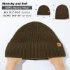 imageTOPEX XLXXL 100 Merino Wool Cuffed Beanie Hat for Men ampamp Women Warm Knitted Winter Hats 5566CMGreen