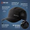 imageUnisex Oversized XLXXL QuickDry Cooling Sports Cap Mesh Running Hiking Golf Tennis Outdoor HatBlack