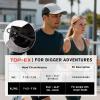 imageUnisex Oversized XLXXL QuickDry Cooling Sports Cap Mesh Running Hiking Golf Tennis Outdoor HatBlack