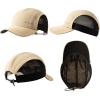 imageUnisex Oversized XLXXL QuickDry Cooling Sports Cap Mesh Running Hiking Golf Tennis Outdoor HatKhaki