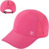 imageTOPEX Cooling UV 50 High Ponytail Baseball Cap for Women  Most Women Start with SM  Breathable for Running Golf SportsHot Pink