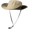 imageTOPEX LXLXXL UV50 Waterproof Wide Brim Bucket Sun Hat for Summer Fishing Hiking wDetachable Strap ampamp Vented MeshBeige