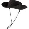 imageTOPEX LXLXXL UV50 Waterproof Wide Brim Bucket Sun Hat for Summer Fishing Hiking wDetachable Strap ampamp Vented MeshBlack